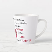 Das Wort Gottes wird ewig stehen Milchtasse (Rechts)