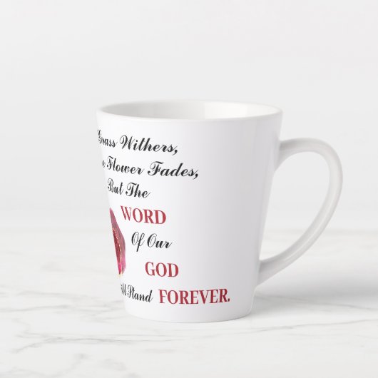 Das Wort Gottes wird ewig stehen Milchtasse (Rechts)