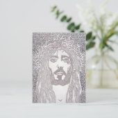 Das Wort ist Christus Postkarte (Stehend Vorderseite)