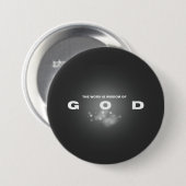 Das Wort ist Weisheit Gottes Button (Vorne & Hinten)