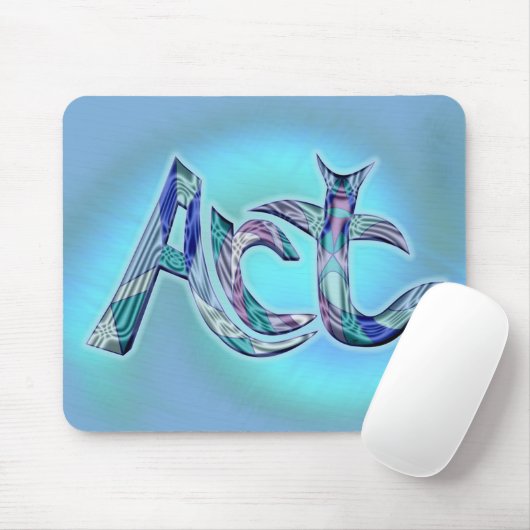 Das Wort Mousepad (Mit Mouse)