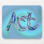 Das Wort Mousepad (Vorne)