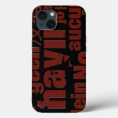 Das Wort "Nein" in verschiedenen Sprachen Case-Mate iPhone Hülle (Rückseite)