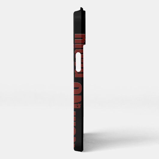 Das Wort "Nein" in verschiedenen Sprachen iPhone Hülle (Rechte Seite)