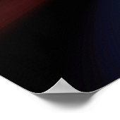 Das Wort-Plakat Poster (Ecke)