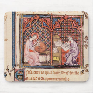 Das Wort, Schöpfer der Welt und der Autor Mousepad
