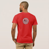 DAS WORT TEE SHIRT RED (Schwarz voll)