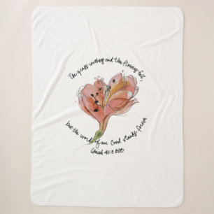 Das Wort unseres Gottes bleibt ewig Blumenkunstwer Sherpadecke
