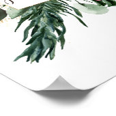 Das Wort wurde Fleisch, Johannes 1:14, Weihnachten Poster (Ecke)