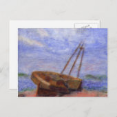 Das Wrack, die Postkarte (Vorne/Hinten)