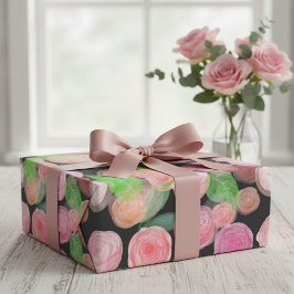 Das Wrap-Set der künstlerischen Rose Geschenkpapier Set