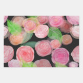 Das Wrap-Set der künstlerischen Rose Geschenkpapier Set (Vorderseite)