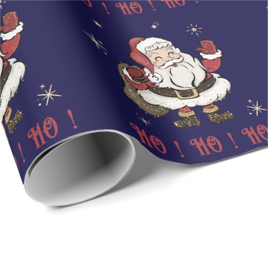 Das Wrapping Paper von Santa Claus Geschenkpapier (Rolleneckpunkt)