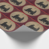 DAS WRAPPPAPIER DER NATIVITÄTSSCHREIBUNG GESCHENKPAPIER (Ecke)