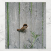 Das Wren-Haus Weinetikett (Einzelnes Label)