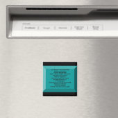 Das Wunder der Freundschaft Magnet (In Situ (Geschirrspüler))