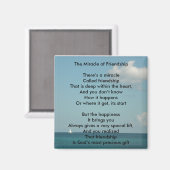 Das Wunder der Freundschaft Magnet (Vorderseite/Rückseite)