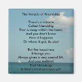 Das Wunder der Freundschaft Magnet (Vorne)