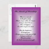 Das Wunder der Freundschaft Postkarte (Vorne/Hinten)