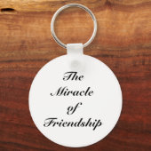 Das Wunder der Freundschaft Schlüsselanhänger (Vorderseite)