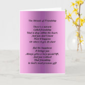 Das Wunder der Grußkarte der Freundschaft Karte (Gelbe Blume)