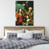 Das Wunder der Liebe und der Fische, c.1630 Leinwanddruck (Insitu (Schlafzimmer))