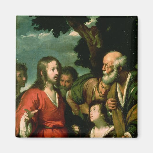 Das Wunder der Liebe und der Fische, c.1630 Magnet (Vorne)