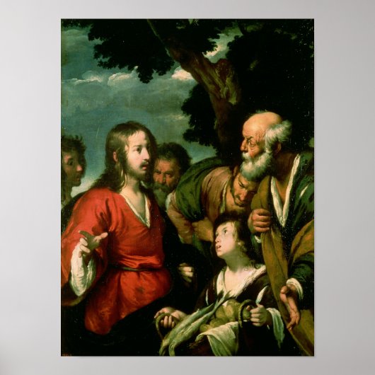 Das Wunder der Liebe und der Fische, c.1630 Poster (Vorne)