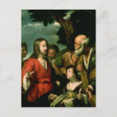 Das Wunder der Liebe und der Fische, c.1630 Postkarte (Vorderseite)