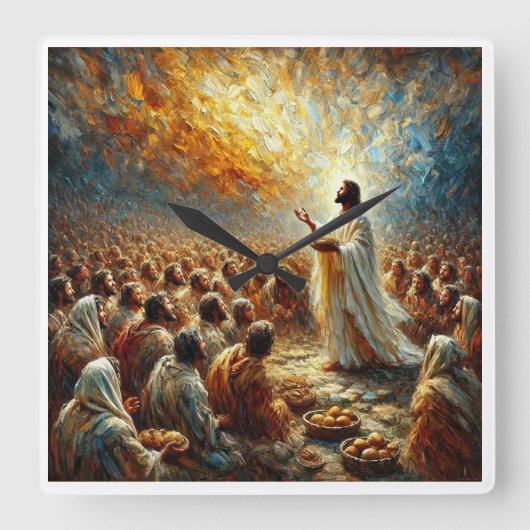 Das Wunder der Liebe und der Fische - Uhr (Vorderseite)