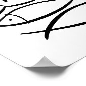 Das Wunder der Liebe und des Fisches Poster (Ecke)