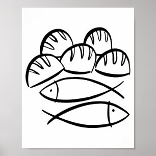 Das Wunder der Liebe und des Fisches Poster
