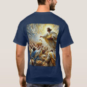 Das Wunder der Multitude - Liebe & Fische Shirt (Rückseite)