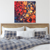 Das Wunder der Natur ist im Gange Leinwanddruck (Insitu (Schlafzimmer))