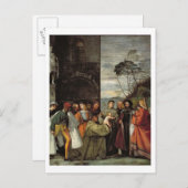 Das Wunder der Rede des Neugeborenen, 15 Postkarte (Vorne/Hinten)