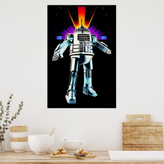 Das Wunder der Robot Redemption Ken Gage Poster (Küche)