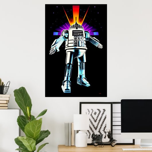 Das Wunder der Robot Redemption Ken Gage Poster (Heimbüro)