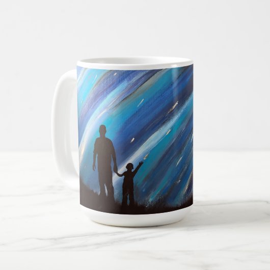 Das Wunder der Vaterschafts-großen Tasse (Vorderseite Links)