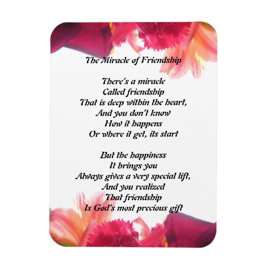 Das Wunder des Freundschaftsmagneten Magnet (Vertikal)