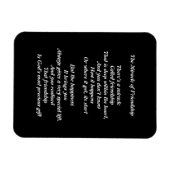 Das Wunder des Freundschaftsmagneten Magnet (Horizontal)