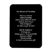 Das Wunder des Freundschaftsmagneten Magnet (Vertikal)