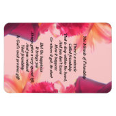 Das Wunder des Freundschaftsmagneten Magnet (Horizontal)