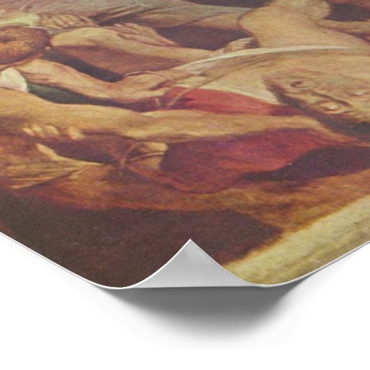 Das Wunder des hl. Ignatius Poster (Ecke)