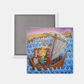 Das Wunder des hl. Nicolas Magnet (Vorderseite/Rückseite)