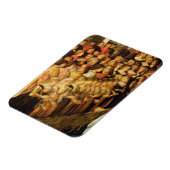 Das Wunder des Kreuzes auf der Brücke San Lorenzo, Magnet (Linke Seite)