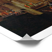 Das Wunder des Relikts des Heiligen Kreuzes, Detai Poster (Ecke)