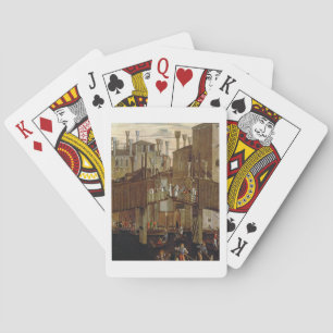 Das Wunder des Relikts des Heiligen Kreuzes, Detai Spielkarten