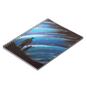 Das Wunder des Vaterschafts-gewundenen Notizbuches Notizblock (Linke Seite)