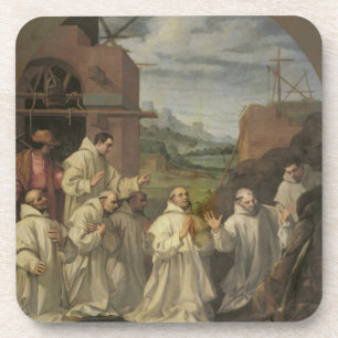 Das Wunder des Wassers entspringend einem Stein Untersetzer