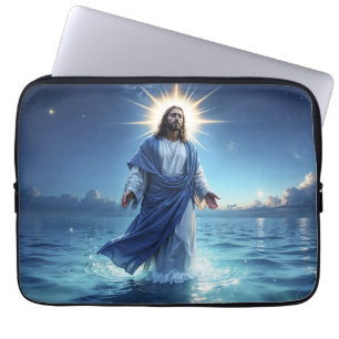 Das Wunder Jesu Christi - Seelenfrieden Laptopschutzhülle